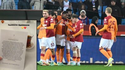 Galatasaray’dan futbolcular için motivasyon hamlesi