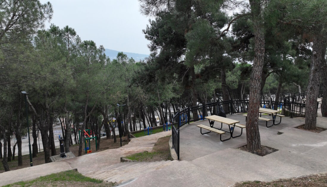 Demirtaş Kırantepe Çamlık Parkı hizmete açıldı
