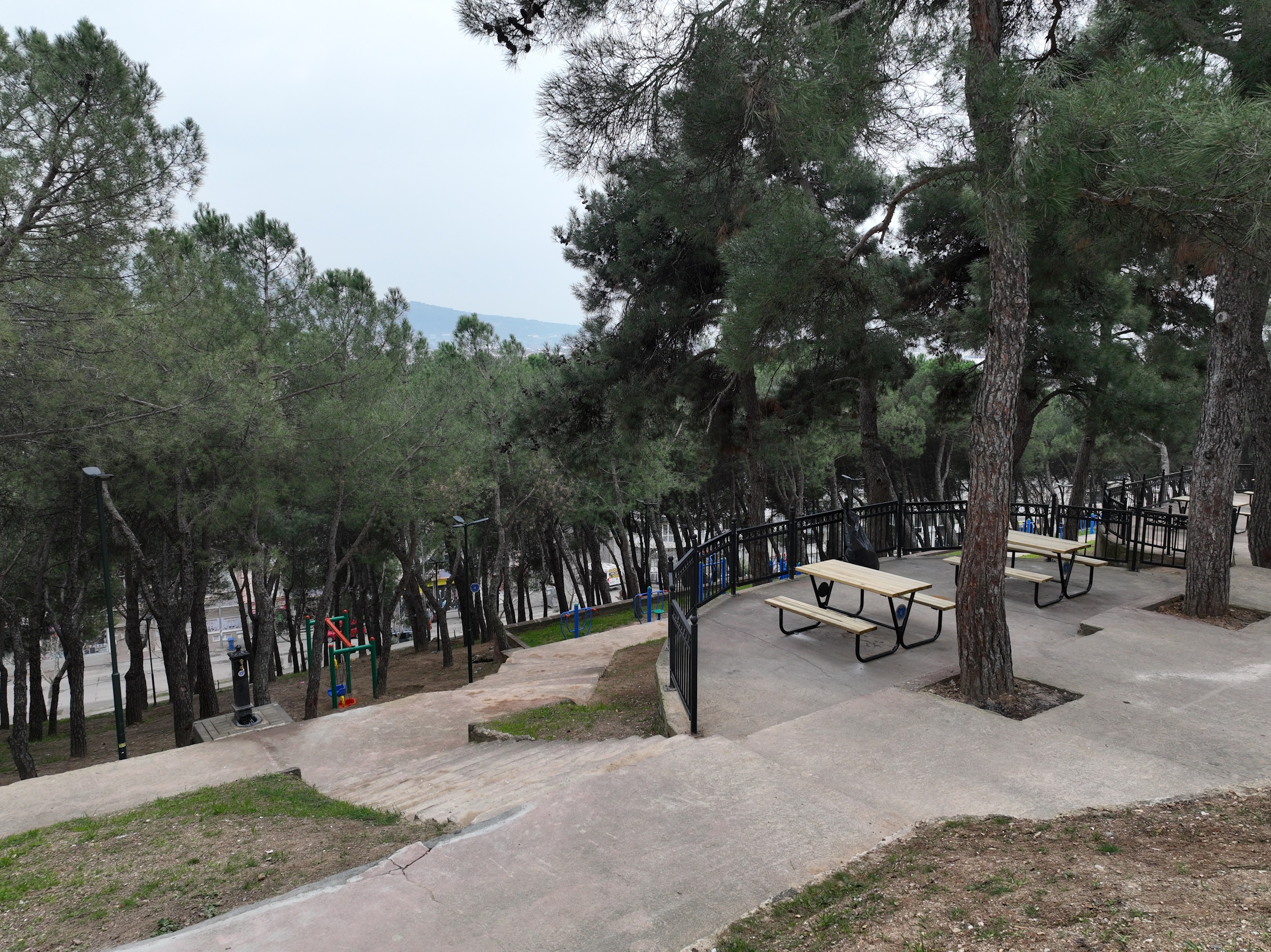 Demirtaş Kırantepe Çamlık Parkı hizmete açıldı