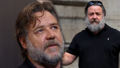 Russell Crowe 5 yıl sonra sakallarını kesti