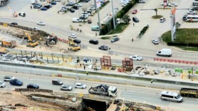 Çalışmalar sürüyor… Bursaray’da yeni istasyon yükseliyor!