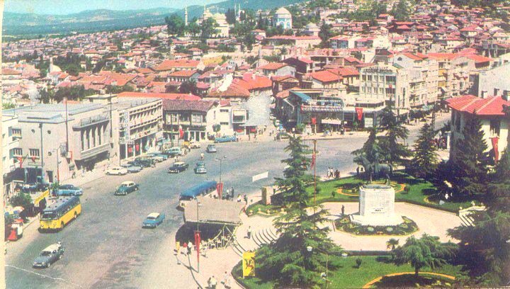 Kartpostallarda kalan Bursa