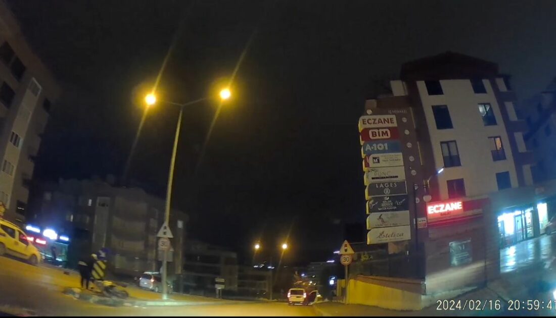 Bursa’da trafik kazası! Aracın uzun farları yakması kazayı beraberinde getirdi