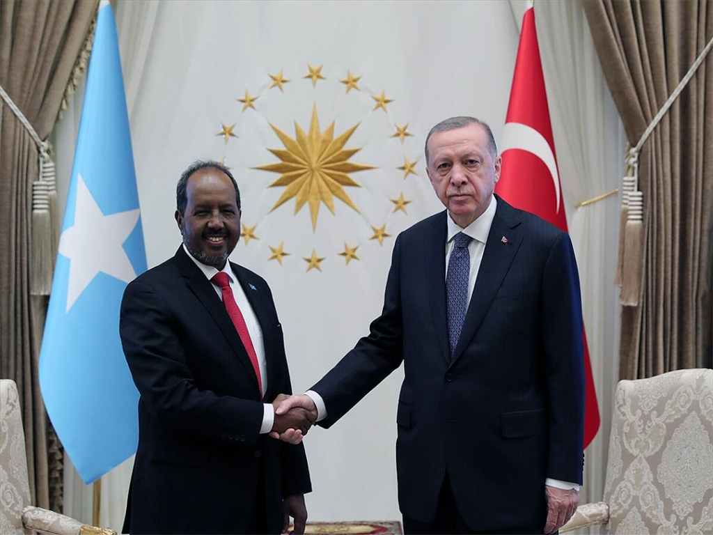 Somali Cumhurbaşkanı Mahmud: Türkiye 10 yıl denizlerimizi koruyacak