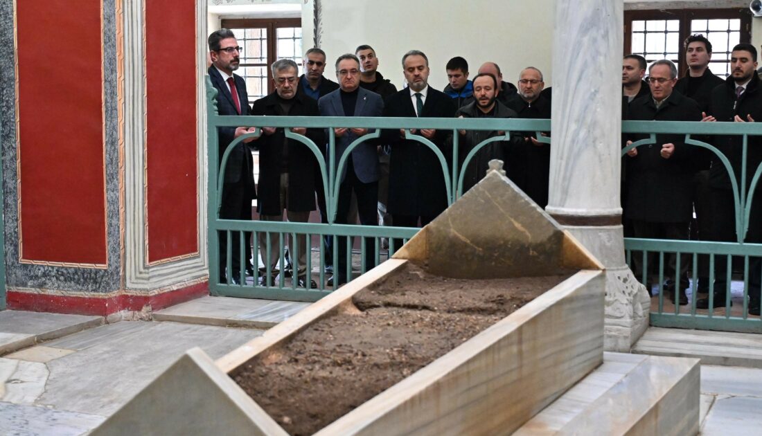 Sultan 2. Murad Han Bursa’da dualarla anıldı
