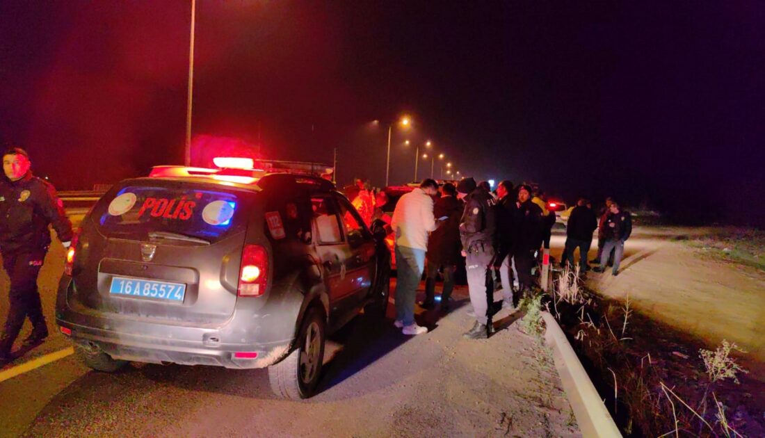 Bursa’da 5 kilometrelik kovalamaca…