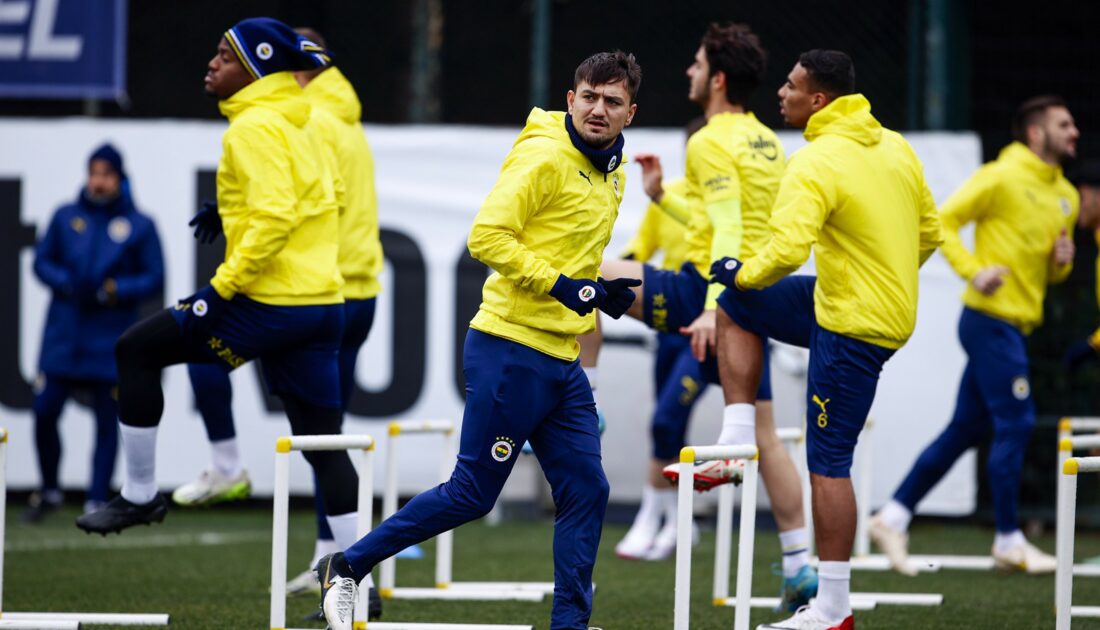 Fenerbahçe, Gaziantep FK maçı hazırlıklarını sürdürdü