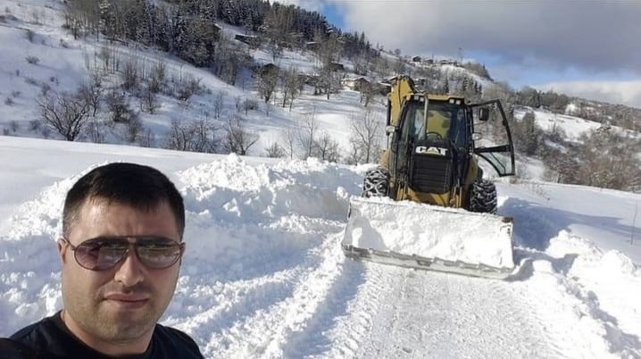 Çığ altında kalan operatör yaşam mücadelesini kaybetti