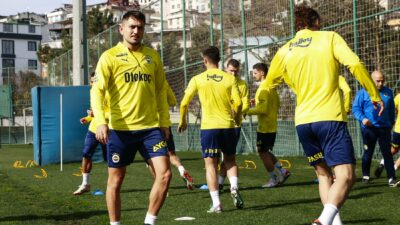 Fenerbahçe’de, Alanyaspor maçı hazırlıkları başladı