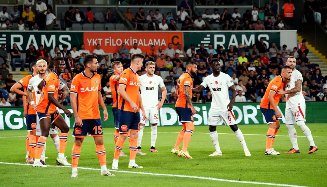Galatasaray ile Başakşehir 32. randevuda