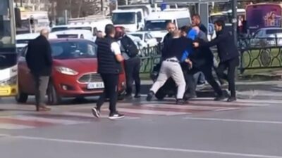 Bursa’da şehrin göbeğinde kavga!
