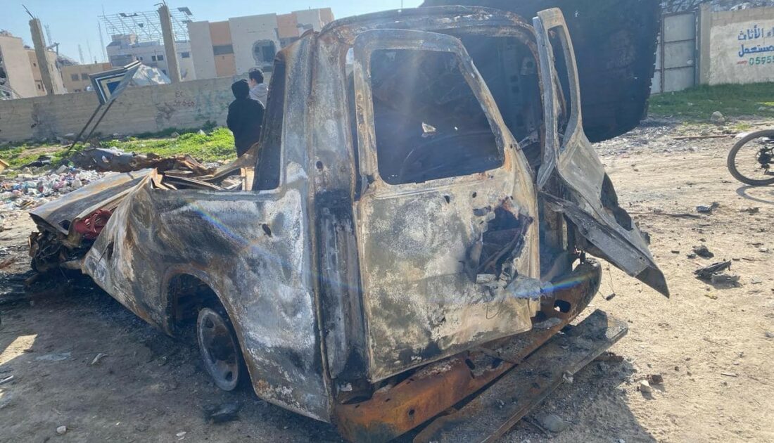 İsrail ordusu, Kızılay ekibini öldürdü
