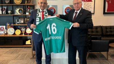 Bursaspor’dan TFF’ye ziyaret