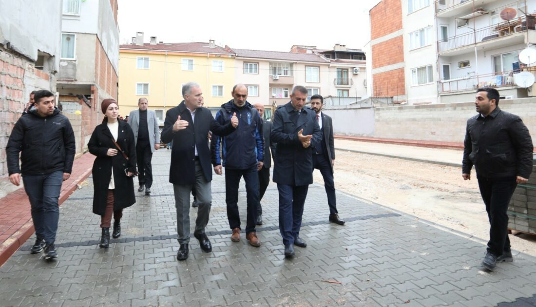 İnegöl’de mahalle otoparkları merkeze nefes aldırıyor