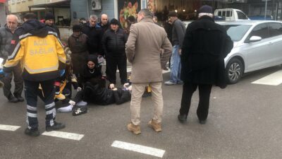 Bursa’da yaya geçidinde kaza!