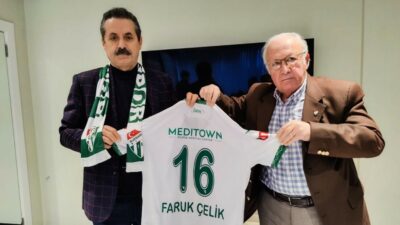 Bursaspor Başkanı Bür’den Faruk Çelik’e ziyaret