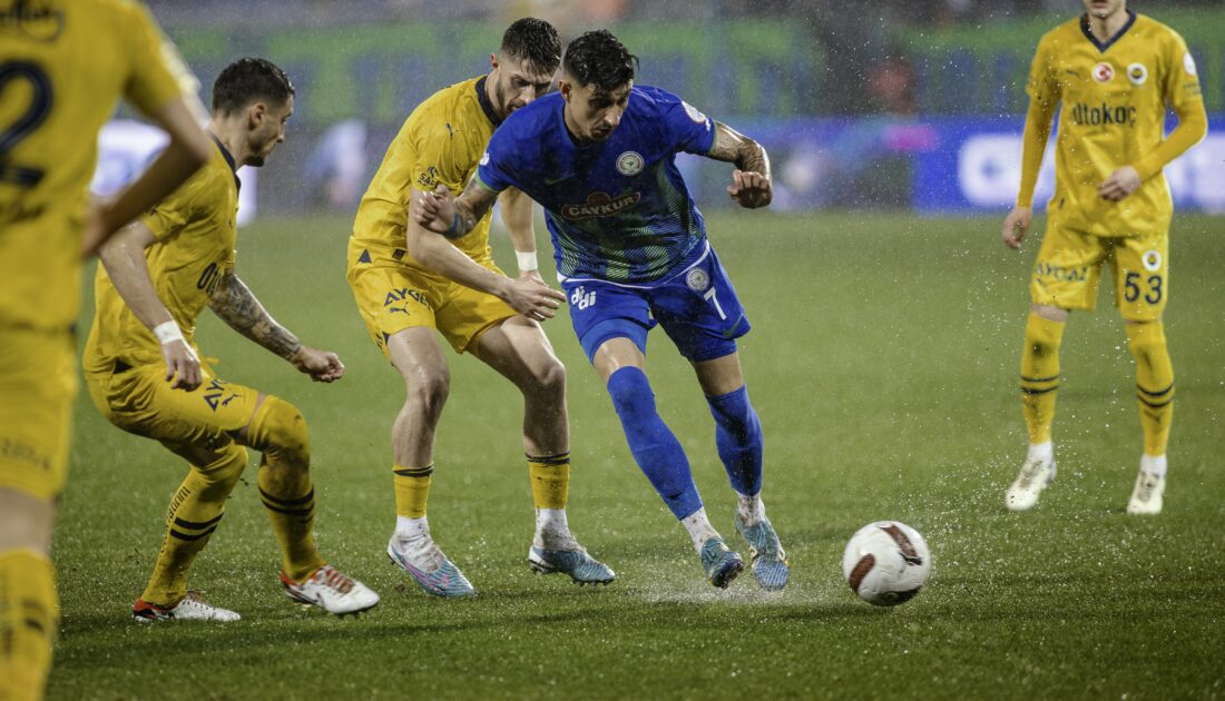 Trendyol Süper Lig: Çaykur Rizespor: 1 – Fenerbahçe: 3