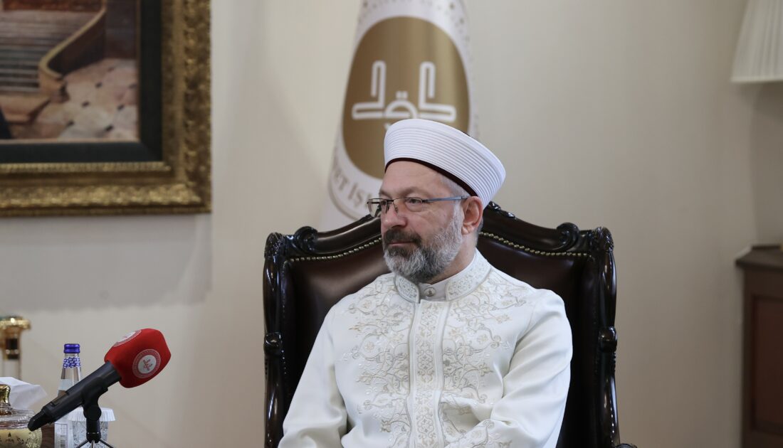 Diyanet İşleri Başkanı Erbaş, Vashakmadze’yi kabul etti