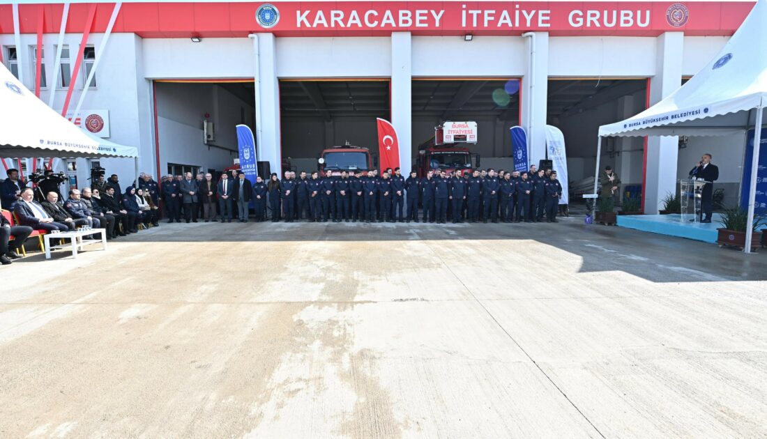 Karacabey’e yeni itfaiye binası kazandırıldı