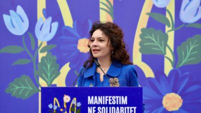 Tiran’da Rusya protestosu