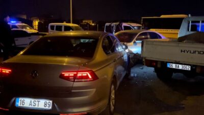 Bursa’da hareketli gece: Kilometrelerce kaçış kaza ile son buldu!