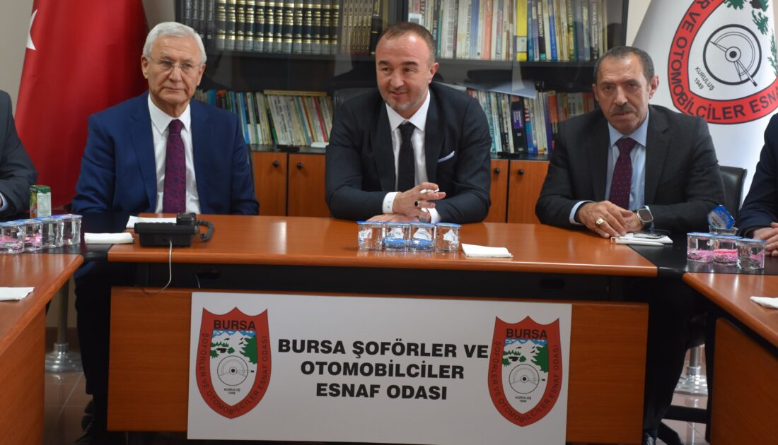 Şoförler Odası başkanları Bursa’da toplandı