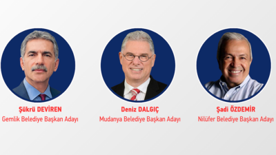 CHP Gemlik, Mudanya ve Nilüfer belediye başkan adayları belli oldu
