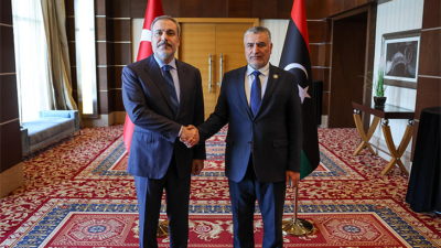 Bakan Fidan, Libya Yüksek Devlet Konseyi Başkanı ile görüştü
