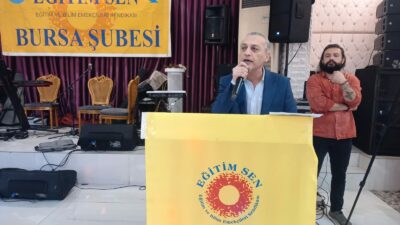 Eğitim Sen 29. mücadele yılını Bursa’da kutladı!