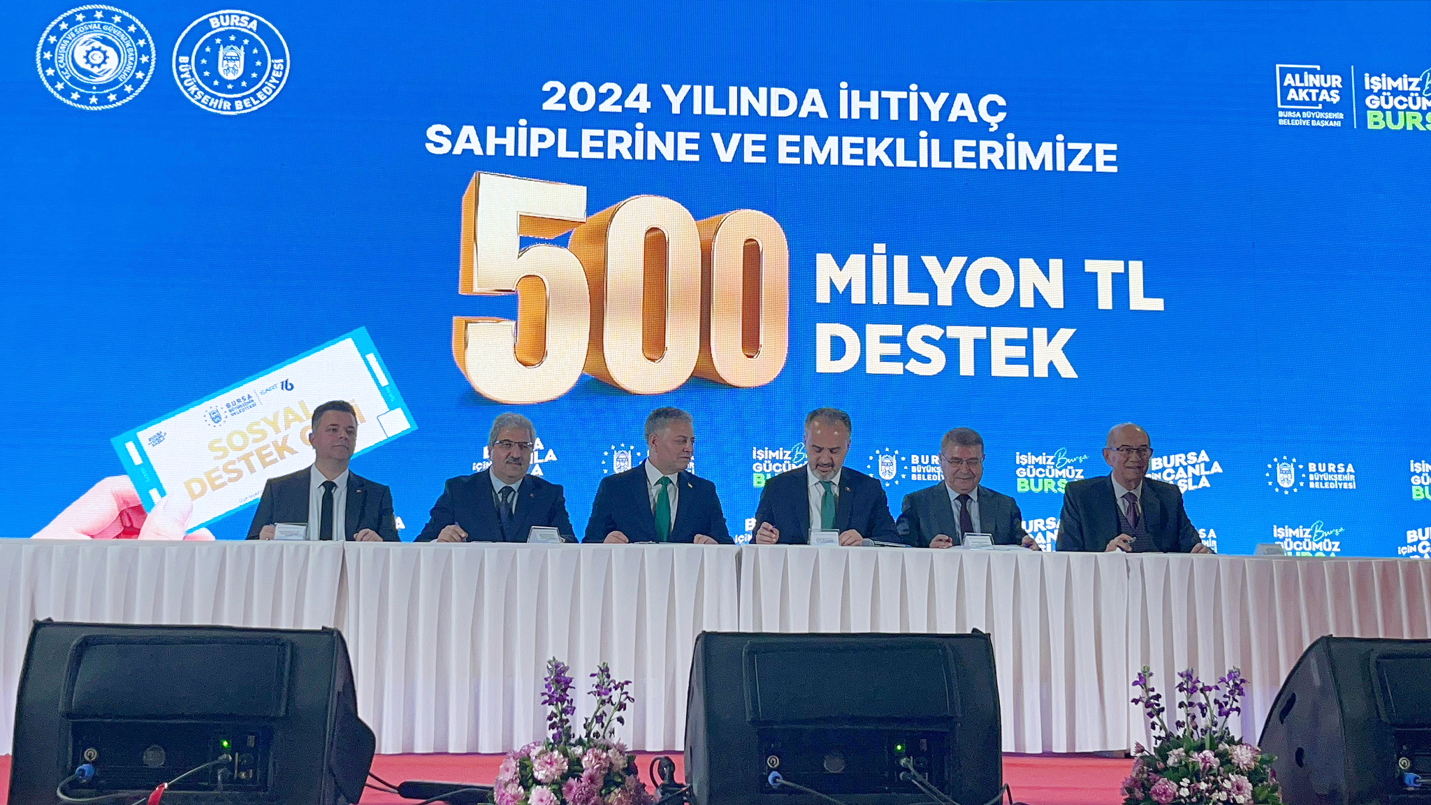 Protokol imzalandı! Bursa Büyükşehir’den 500 milyon TL’lik destek