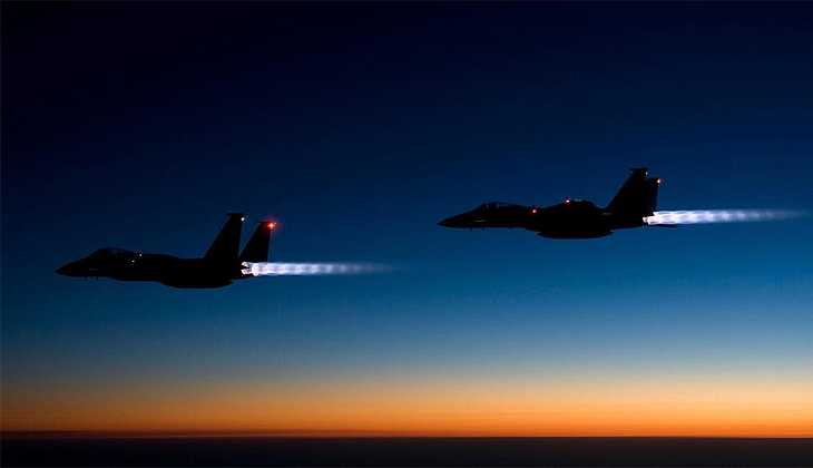 ABD’den Irak ve Suriye’ye hava saldırısı: 85 hedef vuruldu