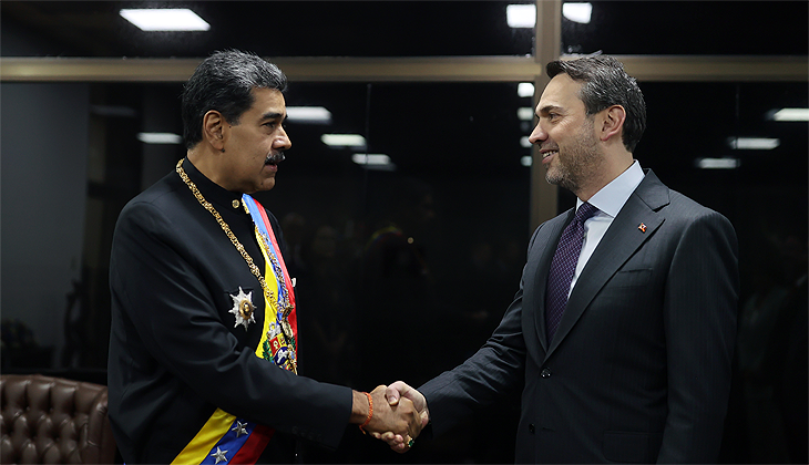 Bakan Bayraktar, Maduro ile görüştü