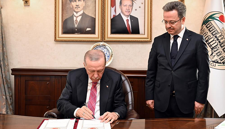 Cumhurbaşkanı Erdoğan, Vali Ünlü’yü ziyaret etti