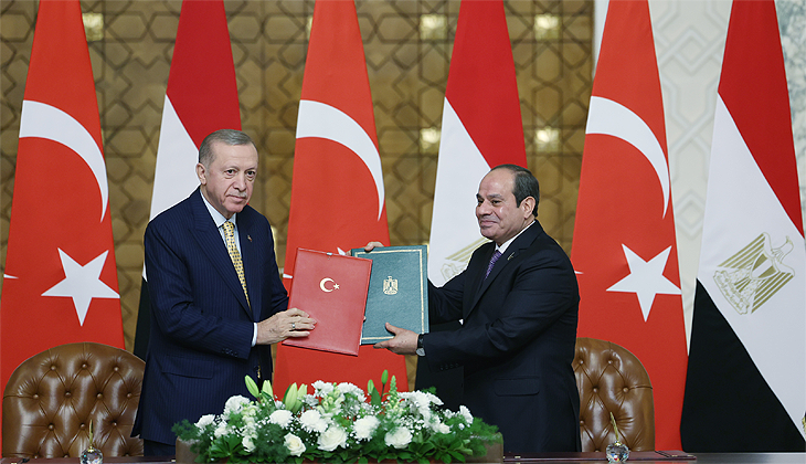 Erdoğan ve Sisi ortak basın toplantısı düzenledi: İki ülke arasında yeni bir sayfa açıyoruz