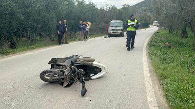 Bursa’da feci kaza: Motosiklet sürücüsü hayatını kaybetti