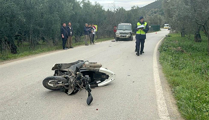 Bursa’da feci kaza: Motosiklet sürücüsü hayatını kaybetti