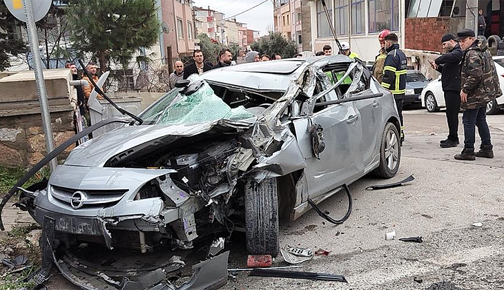 Bursa’da otomobilin çarptığı kadın kurtarılamadı