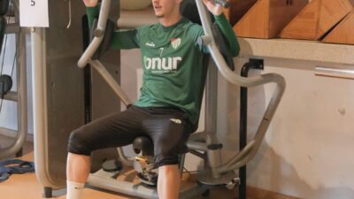 Bursaspor salonda çalıştı