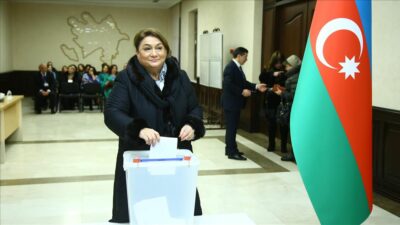 Azerbaycan sandık başında