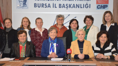 CHP Bursa Kadın Kolları: Ülkemizde kadının insan hakları büyük tehdit altındadır