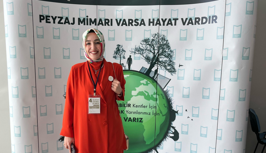 Peyzaj Mimarları Bursa’da yeni başkan Eda Demir
