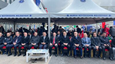 Bakan Özhaseki Bursa’da anahtar teslim töreninde