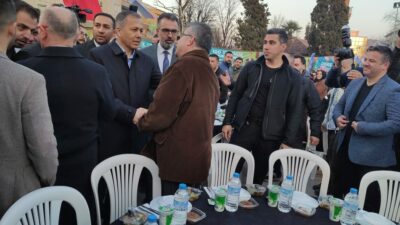 Bakan Yerlikaya Bursa’da… 5000 kişilik dev iftar yemeği