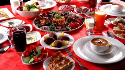 Ramazan ayı özel iftar menüsü