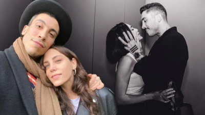 Can Bonomo-Öykü Karayel çiftinden romantik poz