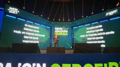 Bursa Büyükşehir Belediye Başkanı Aktaş gelecek 5 yılın projelerini açıkladı
