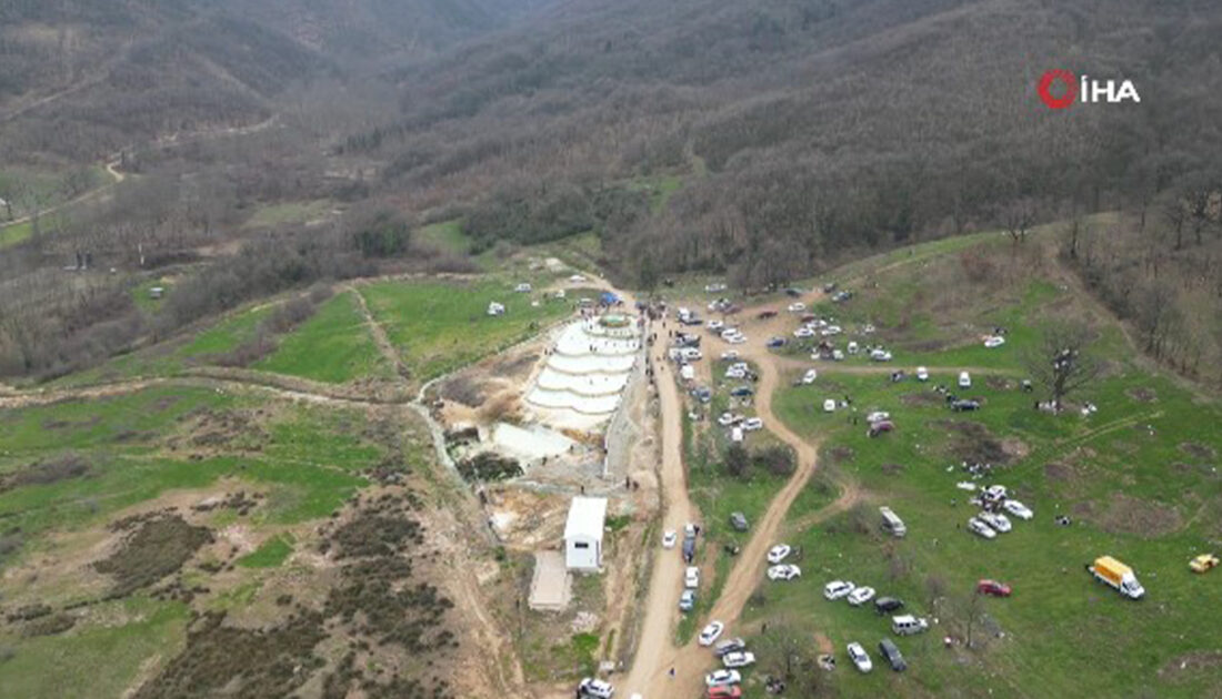 Pamukkale değil Bursa… Vatandaşlar şifa için akın akın geliyor