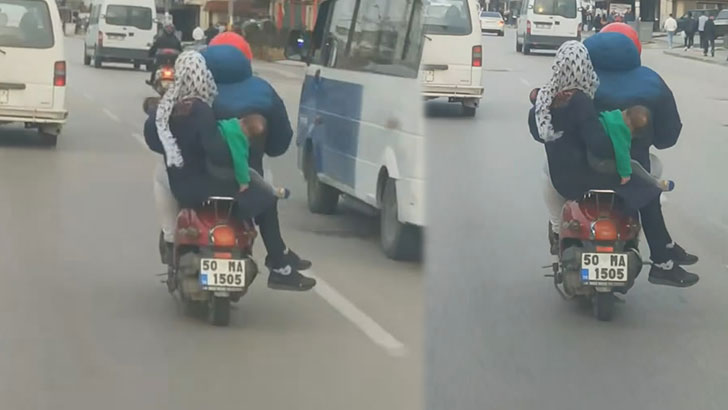 Bursa’da tehlikeli anlar: Çocukların canlarını hiçe saydılar!