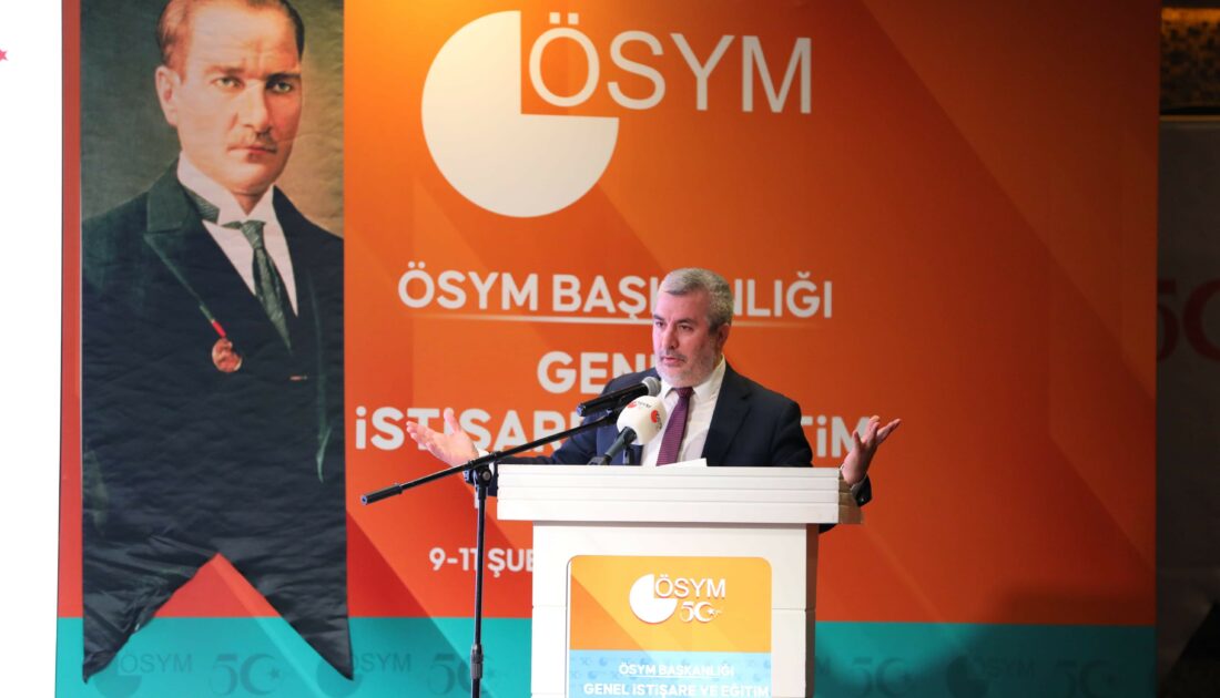 ÖSYM Başkanı Ersoy’dan MSÜ açıklaması