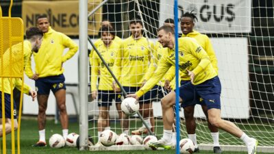 Fenerbahçe’de, Hatayspor maçı hazırlıkları tamamlandı
